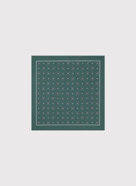 Ślubny zielony garnitur męski