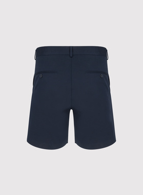 Granatowe szorty męskie z bawełną