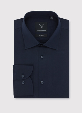 Granatowa koszula męska