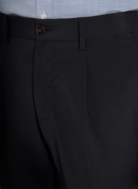 Granatowe casualowe spodnie męskie