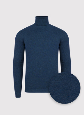 Golf męski w ciemnoniebieskim kolorze