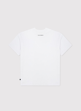 Biały męski t-shirt basic