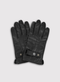 Czarne rękawiczki męskie z regulacją
