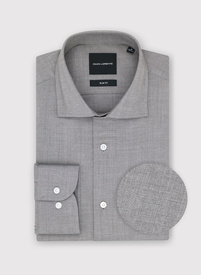 Szara koszula męska