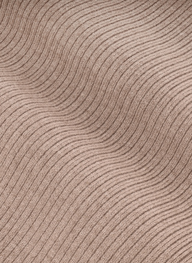 Beżowy szal męski w prążek