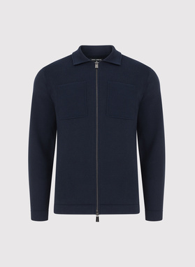 Rozpinany kardigan w kolorze granatowym