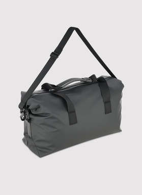 Szara weekendowa torba męska