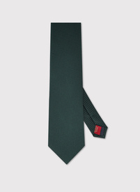 Jedwabny zielony krawat
