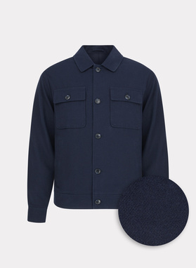 Bawełniana wiosenna kurtka z lnem