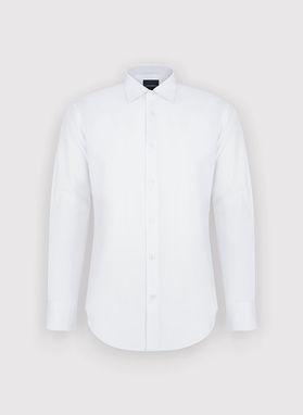 Biała koszula męska