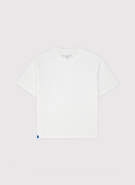 Biały t-shirt oversize