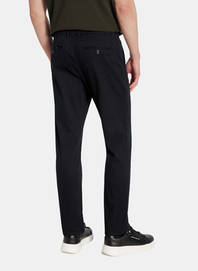 Granatowe spodnie męskie