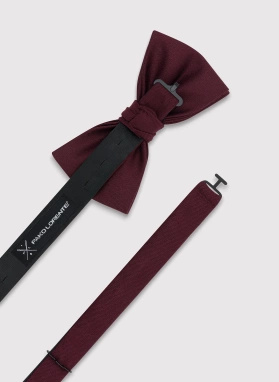 Ślubny bordowy garnitur męski