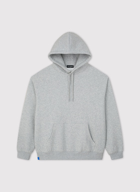 Szara bluza dresowa z kapturem