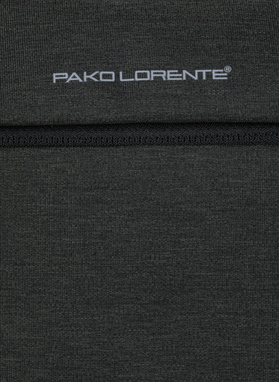 Czarna aktówka męska z tkaniny