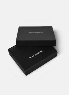 Brązowy skórzany portfel męski