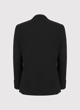 Czarny garnitur męski