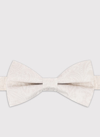 Jedwabna beżowa mucha męska