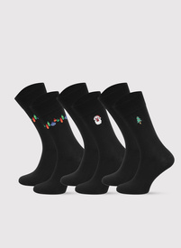 Zestaw skarpet męskich w świąteczne wzory