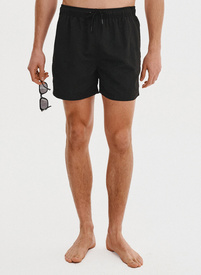 Szorty kąpielowe męskie w czarnym kolorze