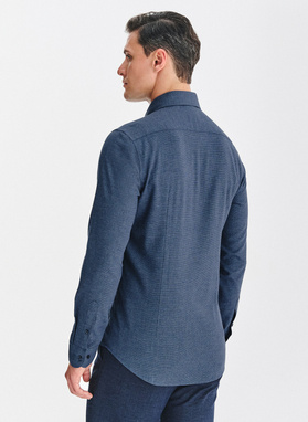 Bawełniana koszula w drobną pepitkę