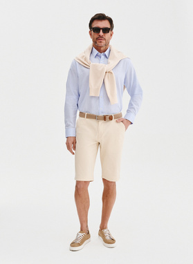 Beżowe szorty męskie