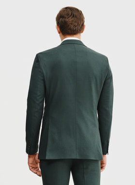 Zielony garnitur męski