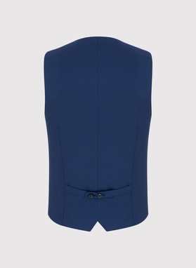 Granatowa męska elegancka kamizelka