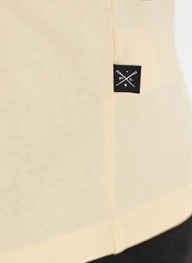 Bawełniany żółty t-shirt