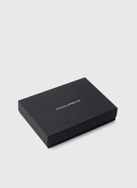 Męski portfel w kolorze brązowym