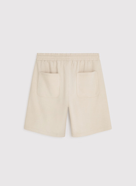 Beżowe szorty dresowe