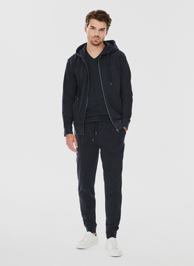 Rozpinana bluza dresowa w granatowym kolorze