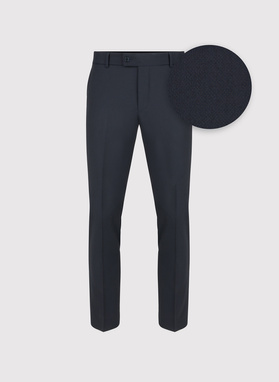 Spodnie garniturowe w kolorze granatowym