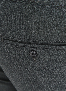 Grafitowe spodnie męskie