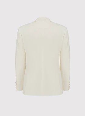 Ślubna marynarka smokingowa