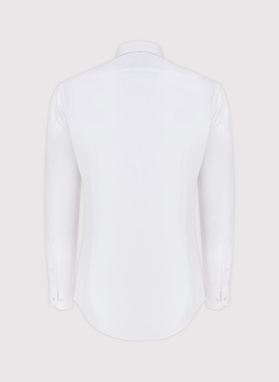 Biała koszula bawełniana