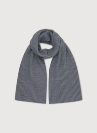 Szalik męski w kolorze szarym