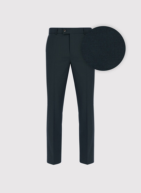 Wełniany zielony garnitur męski