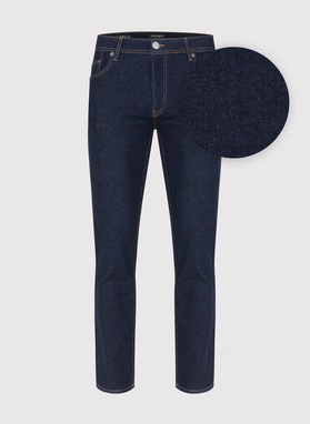 Granatowe spodnie męskie jeans
