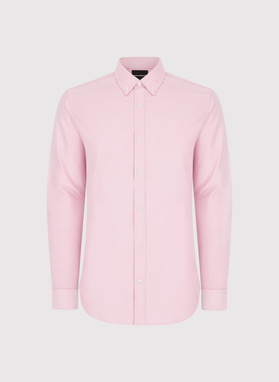 Różowa koszula męska