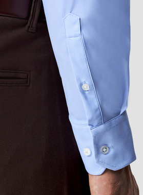 Dzianinowa koszula męska mikrowzór