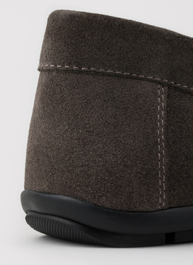 Brązowe mokasyny męskie