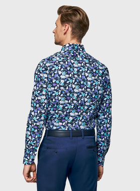 Koszula męska w kwiaty