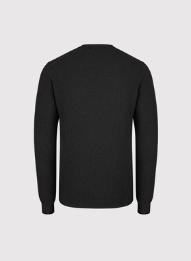 Sweter męski w kolorze czarnym