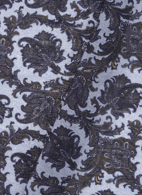 Niebieska poszetka męska paisley