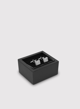 Srebrne spinki do mankietów z sygnetem PL