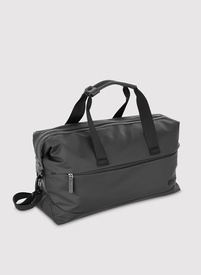 Szara weekendowa torba męska