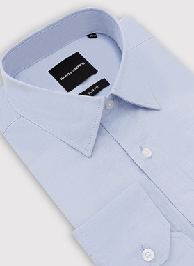 Niebieska koszula męska z bawełny