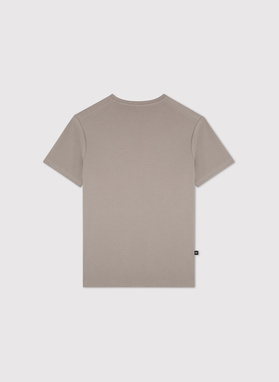 Brązowy t-shirt męski