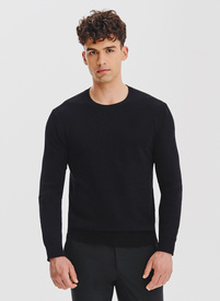 Sweter męski w kolorze czarnym